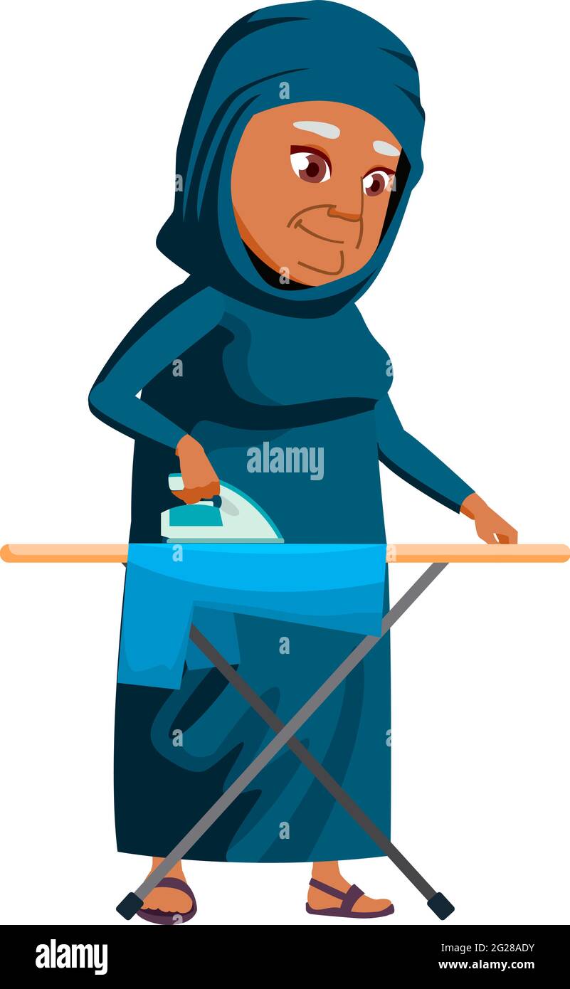 old arab woman ironing clothes cartoon vector Stock Vector Image & Art - Alamy old arab woman ironing clothes cartoon vector Stock Vector Image & Art - Alamy