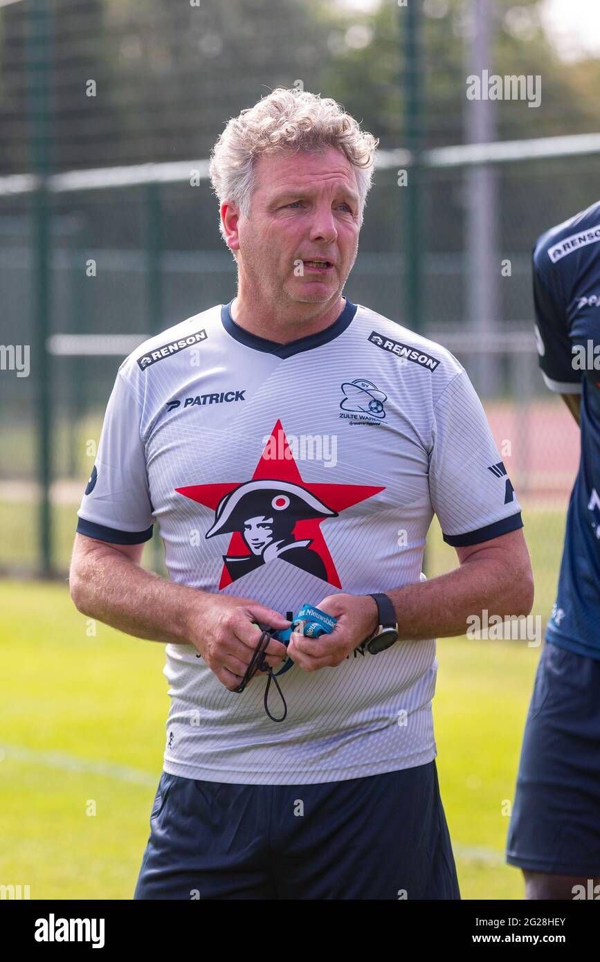 Essevee's new physical coach Gino Caen pictured during the first training session for the new season 2021-2022 of Jupiler Pro League first division so Stock Photo