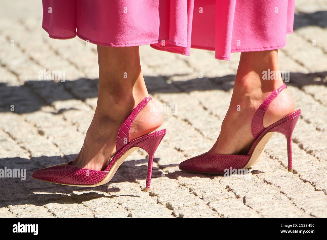 Madrid, Madrid, Spain. 9th June, 2021. Queen Letizia of Spain attends