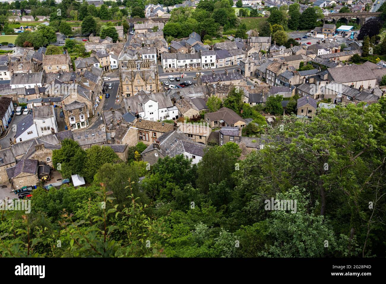 Settle North Yorkshire Stock Photo Alamy