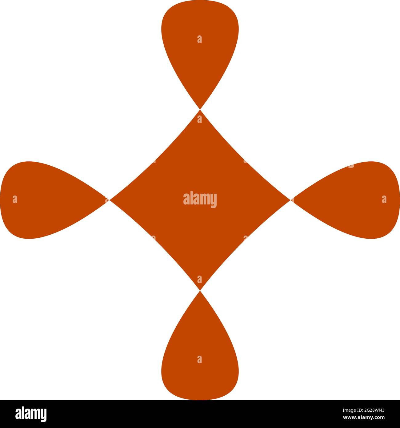 Abstract shape, design element vector – Stock vector illustration, Clip ...