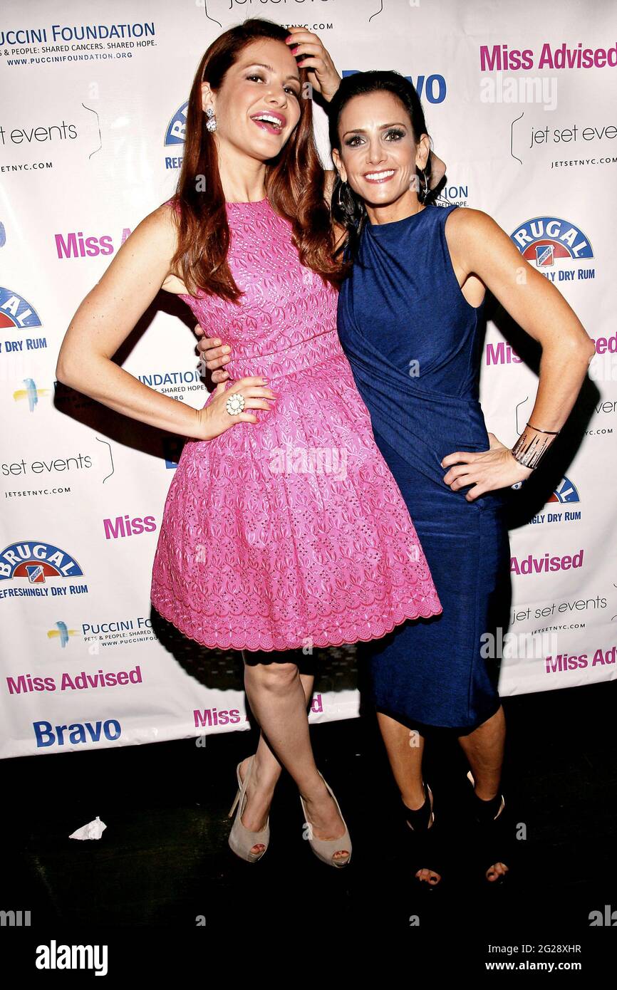 New York, NY, USA. 23 July, 2012. Julia Allison, Emily Morse at the