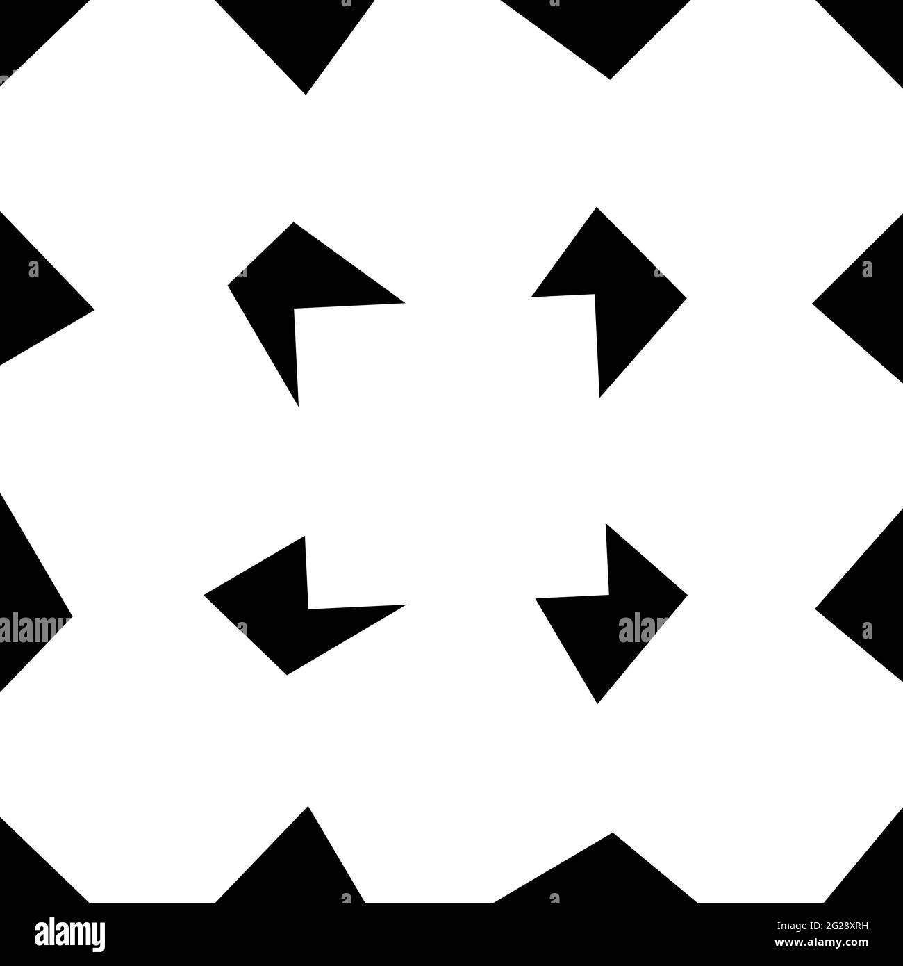 Random abstract monochrome pattern, texture – Stock vector illustration ...