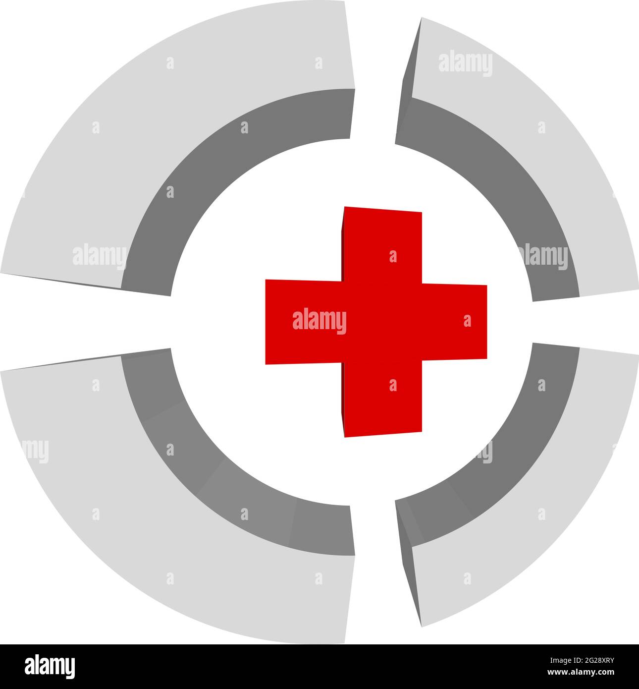 Crosshair, target mark, reticle, reticule sight icon, symbol, sign ...