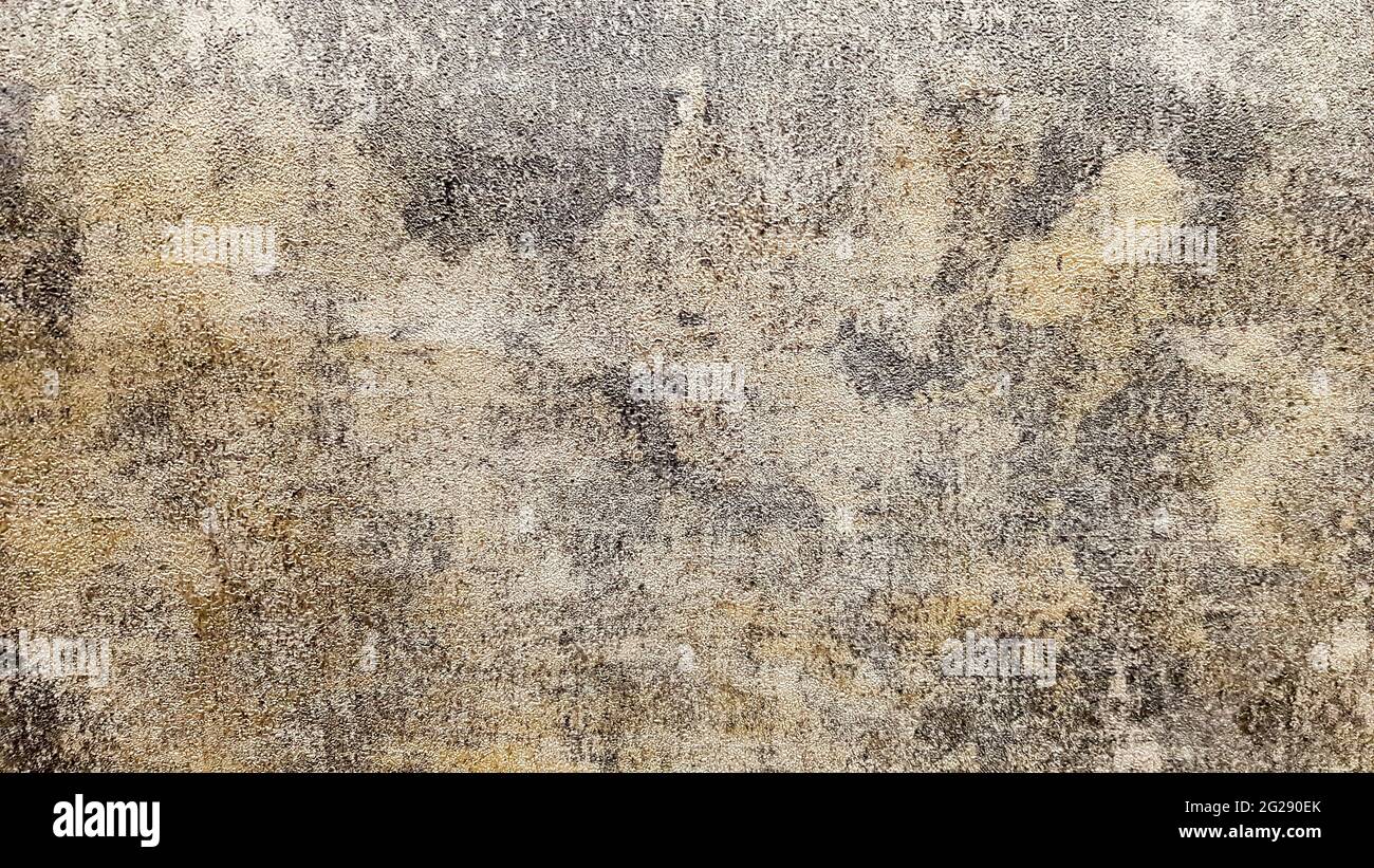 Brown, gray and gold dirty concrete wall plaster texture. Decorative paint  for walls or grunge style background. Decorative plaster Stock Photo - Alamy