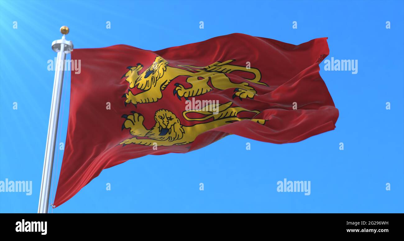 Normandie flag hi-res stock photography and images - Alamy