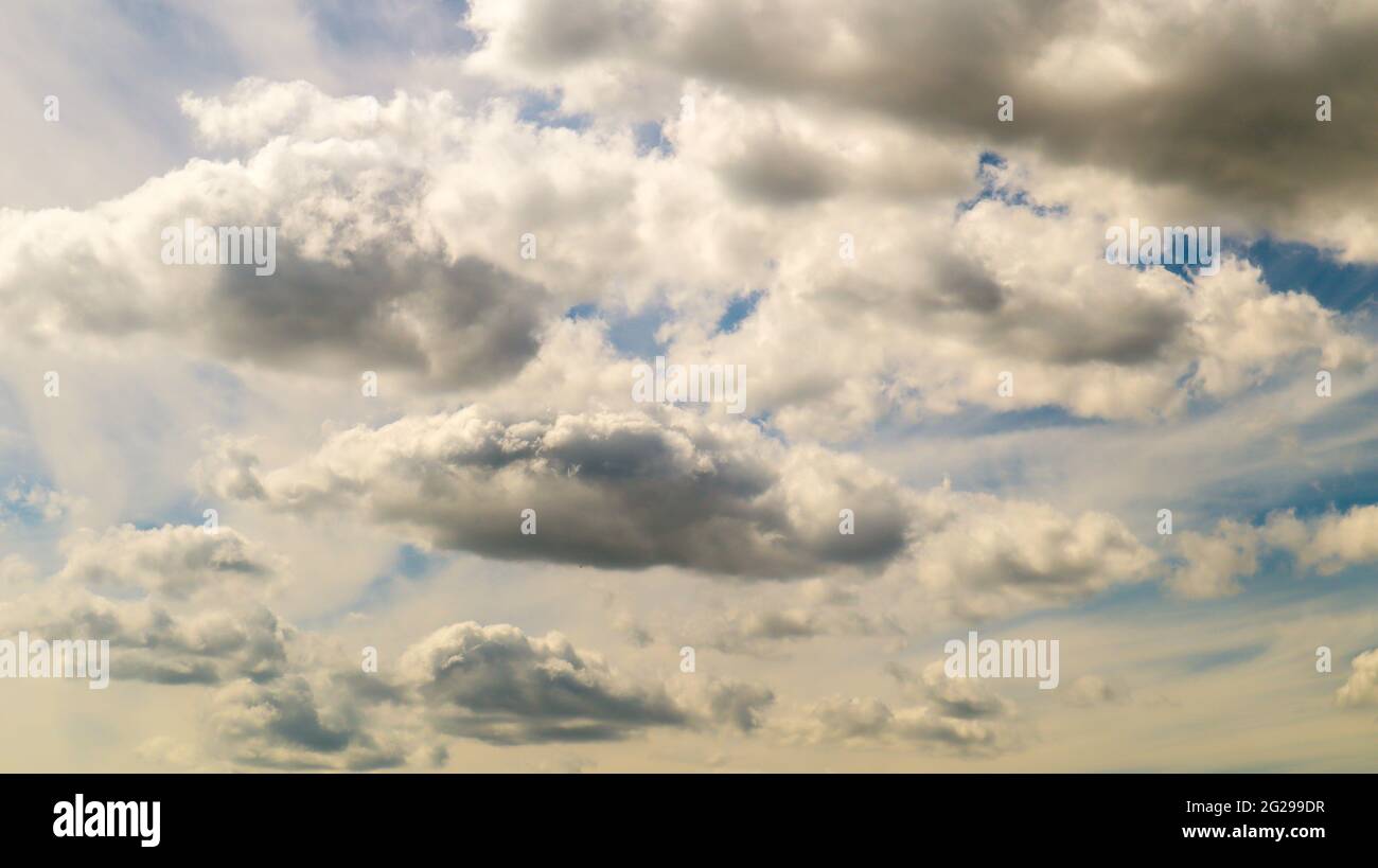 Beautiful white blue clouds hi-res stock photography and images - Alamy