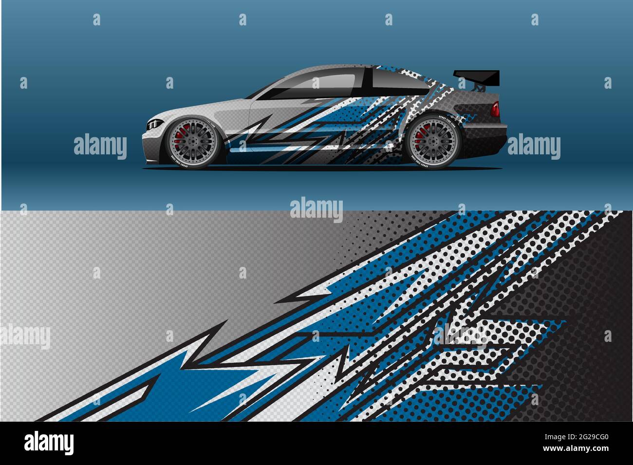 Race 2024 car vinyl