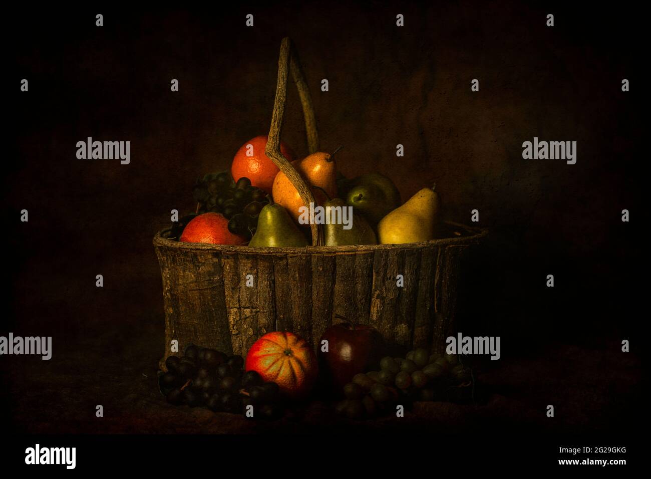 Fruit Basket Stock Photo