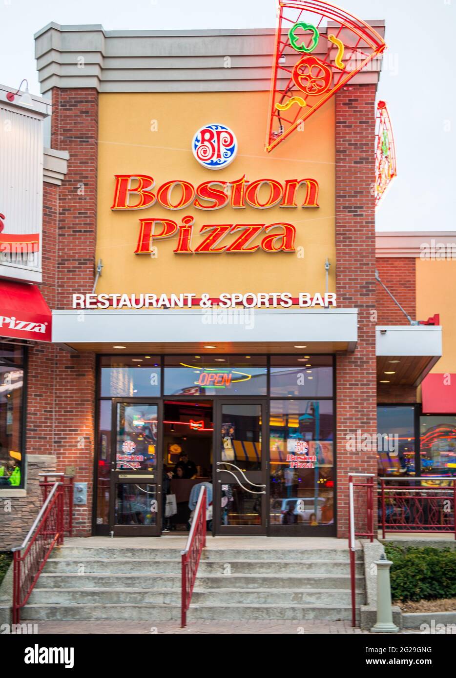 Boston Pizza, also known as BP is a Canadianbased restaurant chain