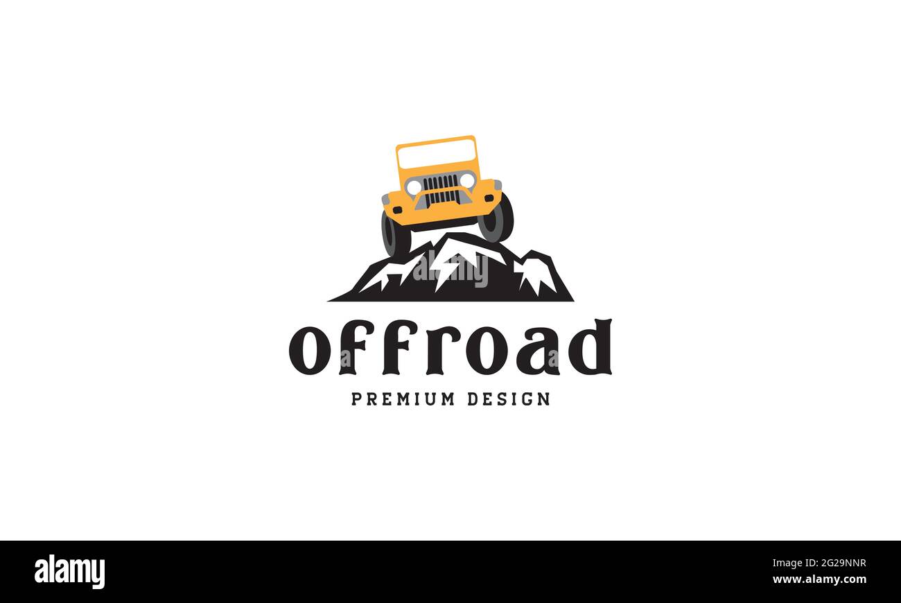 Off road vehicle mountains Stock Vector Images - Alamy