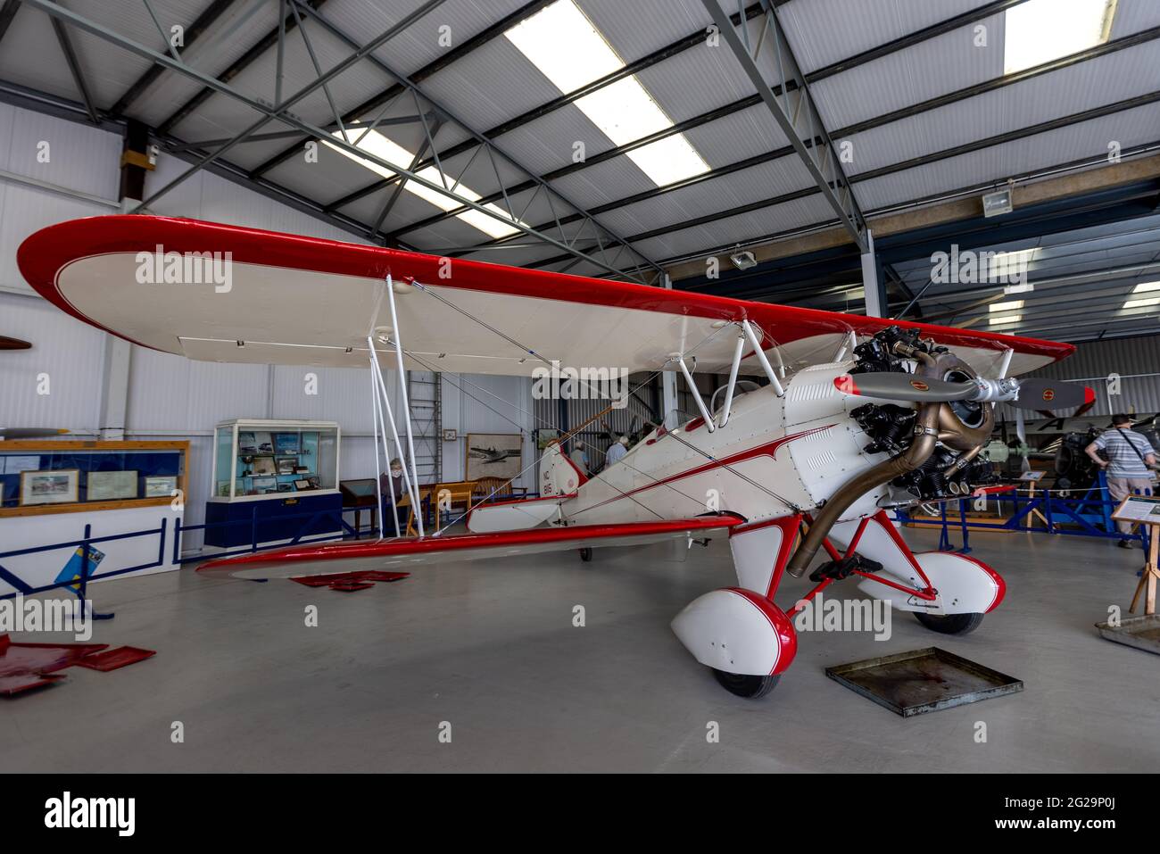 Curtiss-Wright Travel Air 4000 (NC8115) on display at Shuttleworth ...