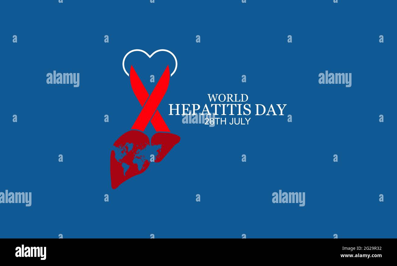 World Hepatitis Day Background Vector Banner Concept. Hepatitis Day Awareness Campaign Template for background, Banner, Poster, Card. Stock Vector