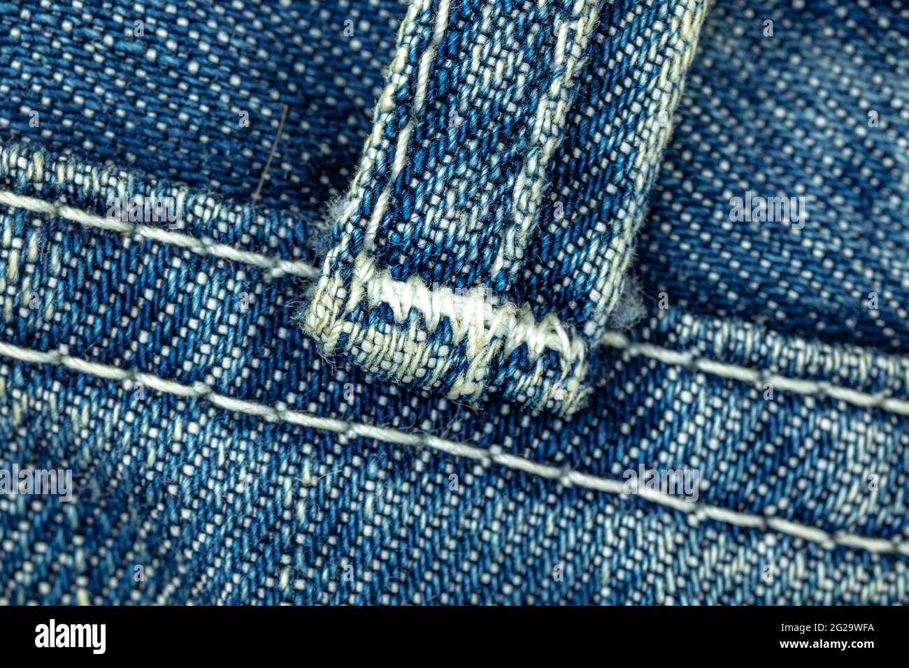 White sales thread jeans