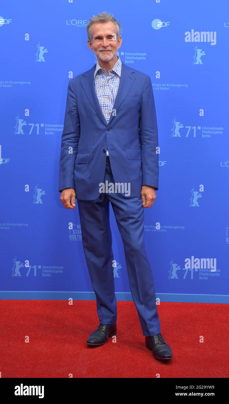 Actor Ulrich Matthes poses on the red carpet during the opening of the Berlinale Summer Special film festival in Berlin, Germany June 9, 2021. Stefanie Loos/Pool via REUTERS Stock Photo