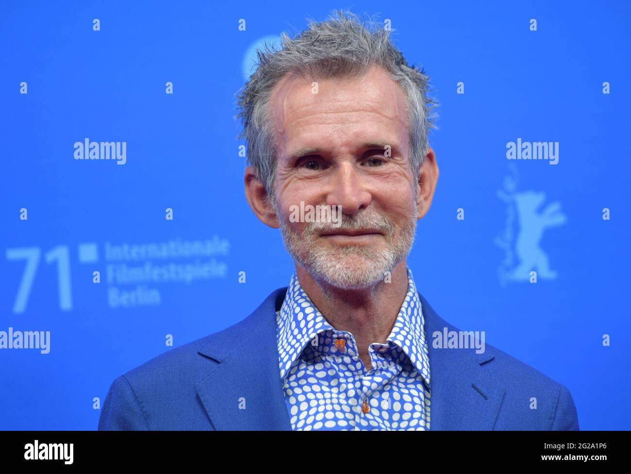 Actor Ulrich Matthes poses on the red carpet during the opening of the Berlinale Summer Special film festival in Berlin, Germany June 9, 2021. Stefanie Loos/Pool via REUTERS Stock Photo