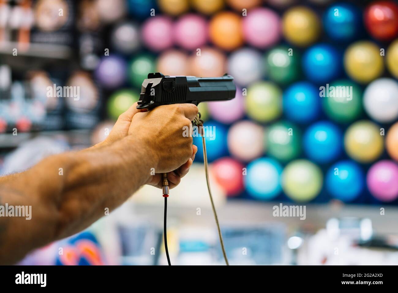 Dart game carnival hires stock photography and images Alamy