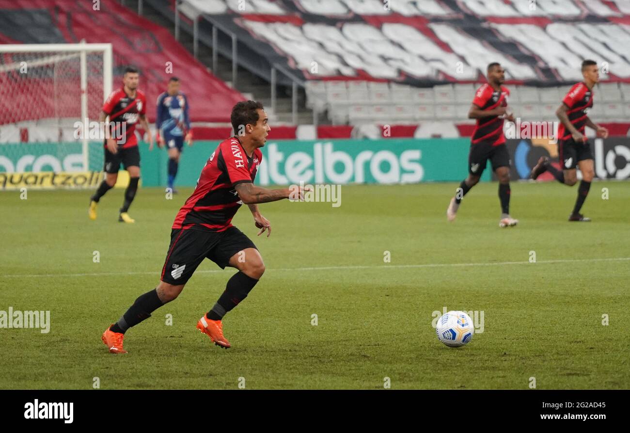 Curitiba Brazil 09th June 2021 Jadson In The Frame Of Play During Athletico X Avai Match Held At Arena Da Baixada Stadium For The Copa Do Brasil 2021 In Curitiba Pr Credit
