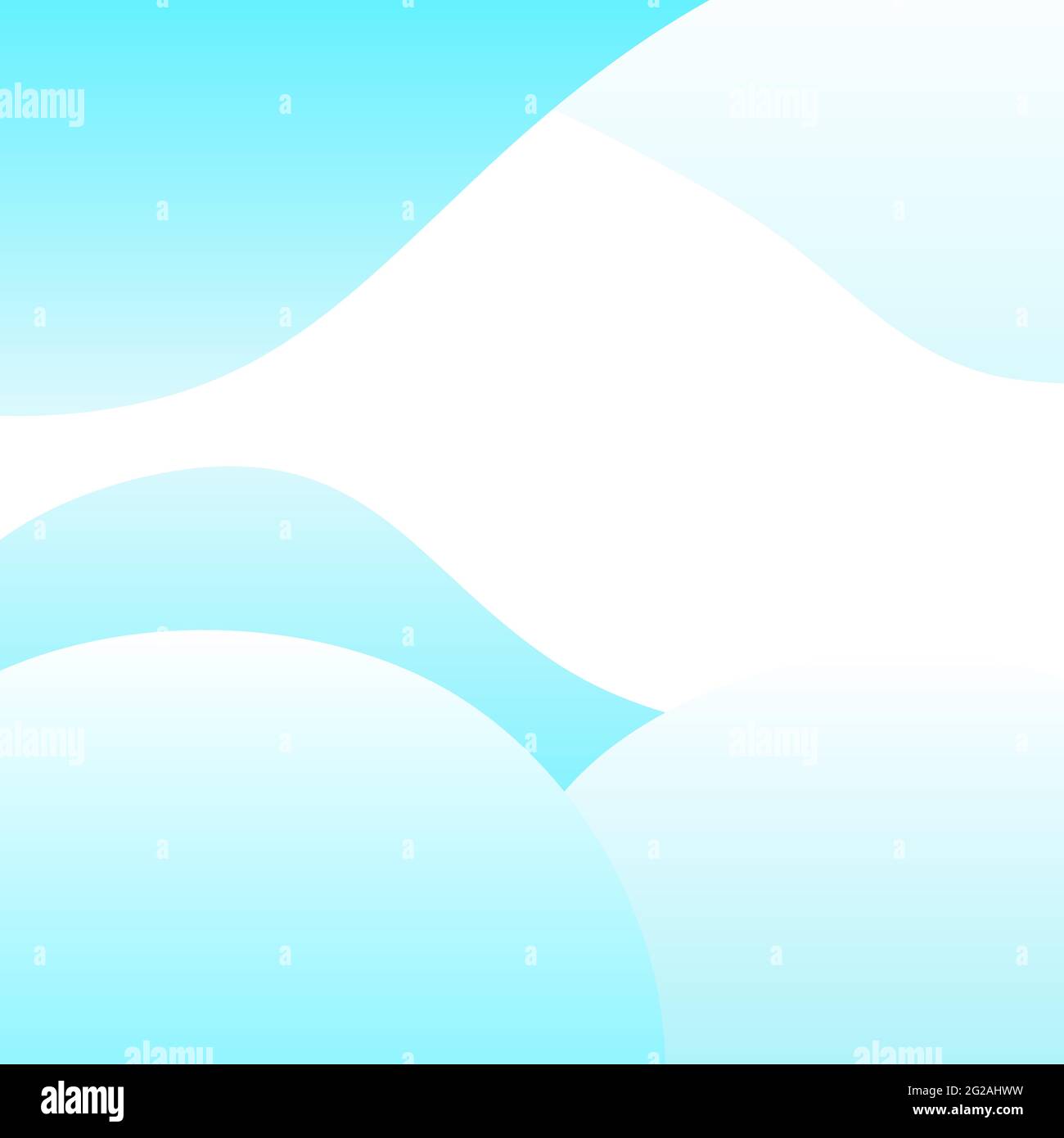 Abstract background of summer in blue, curve, gradation 061 Stock