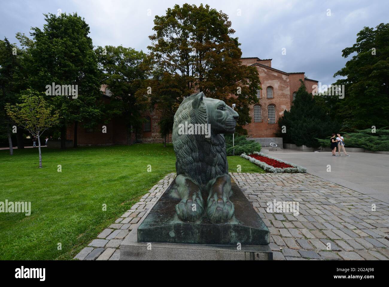 The Monument of the Unknown Soldier in Sofia, Bulgaria. Stock Photo