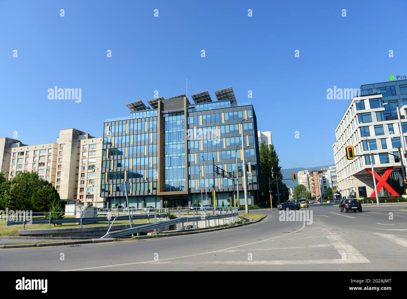 Modern buildings in Sofia, Bulgaria Stock Photo - Alamy