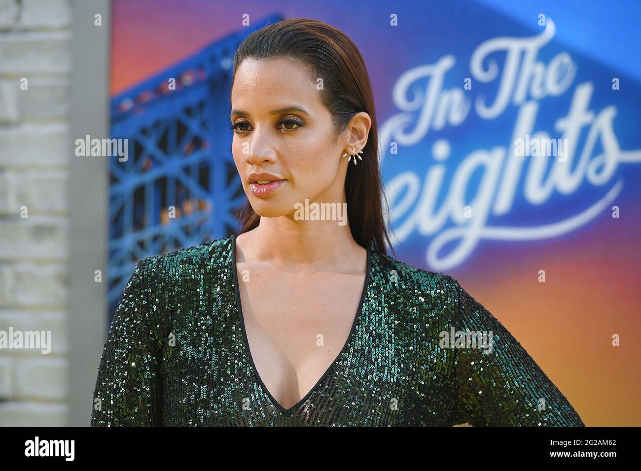 New York, USA. 09th June, 2021. Actress Dascha Polanco attends the