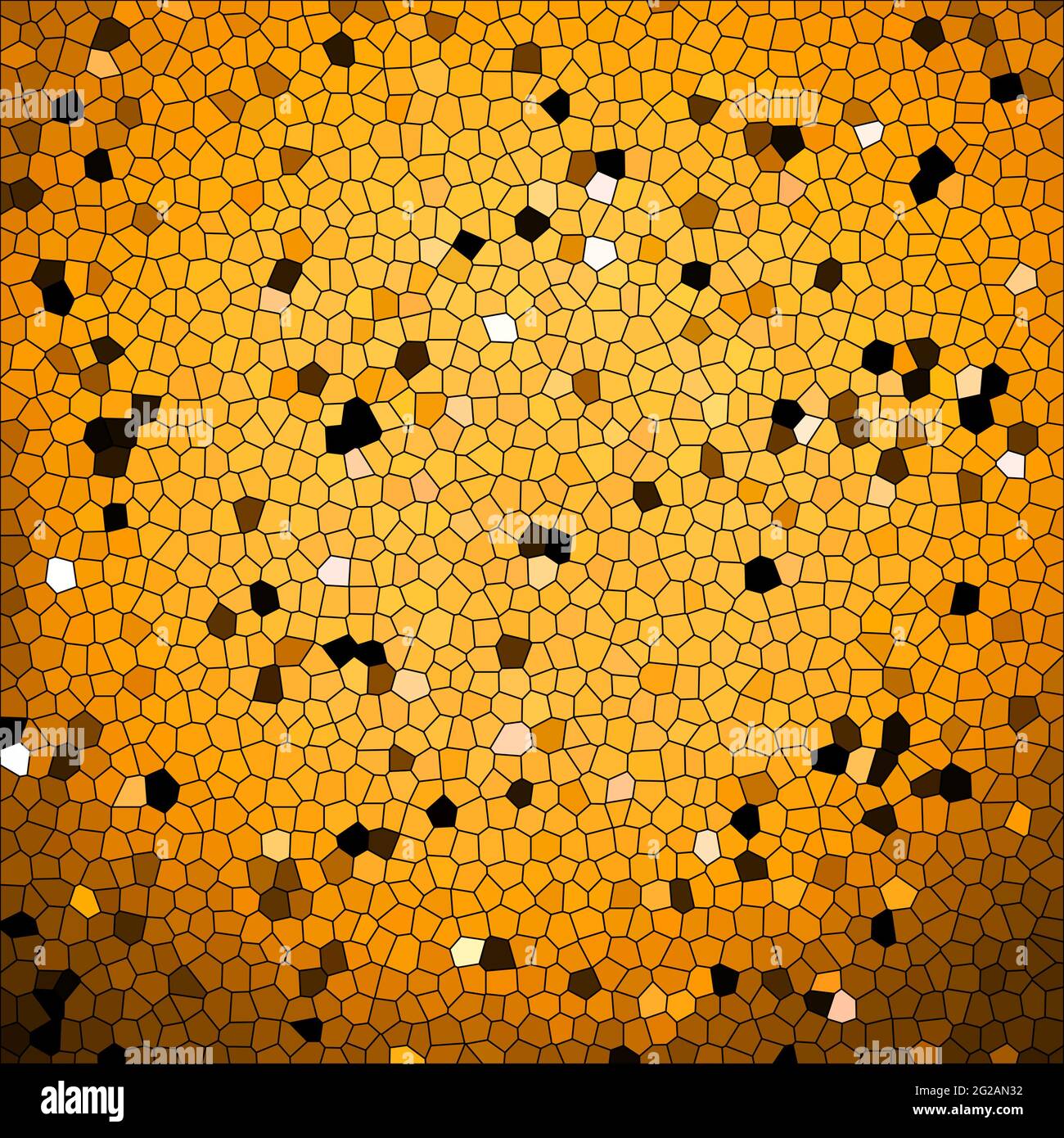 Orange abstract background - mosaic style Stock Photo - Alamy