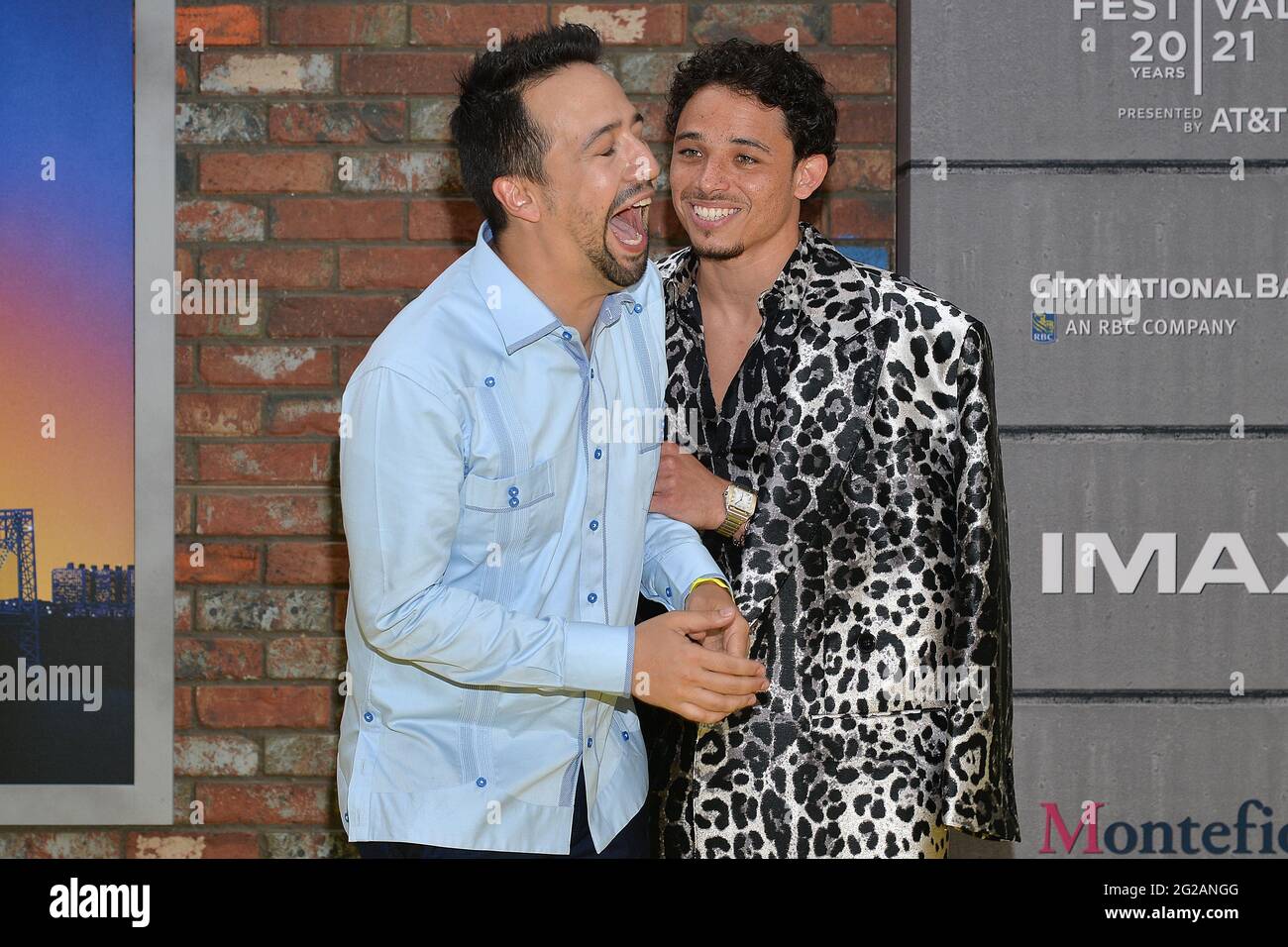 New York, USA. 09th June, 2021. (LR) US playwrightactor LinManuel(02)