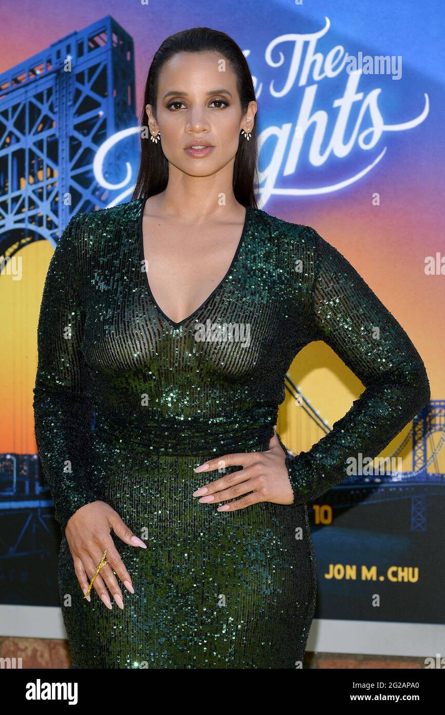 Actress Dascha Polanco attends the opening night premiere of “In The