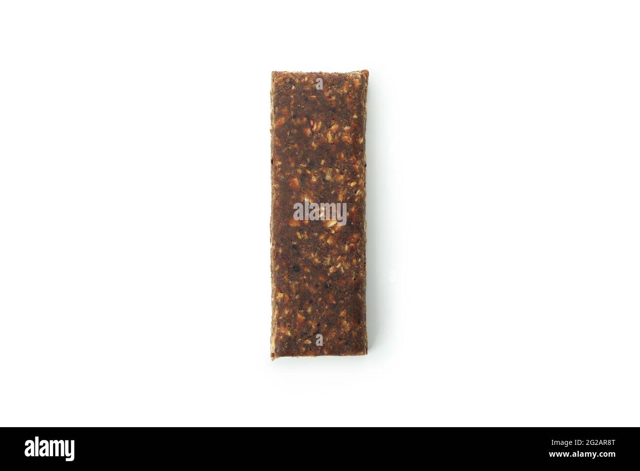 Tasty protein bar isolated on white background Stock Photo Alamy