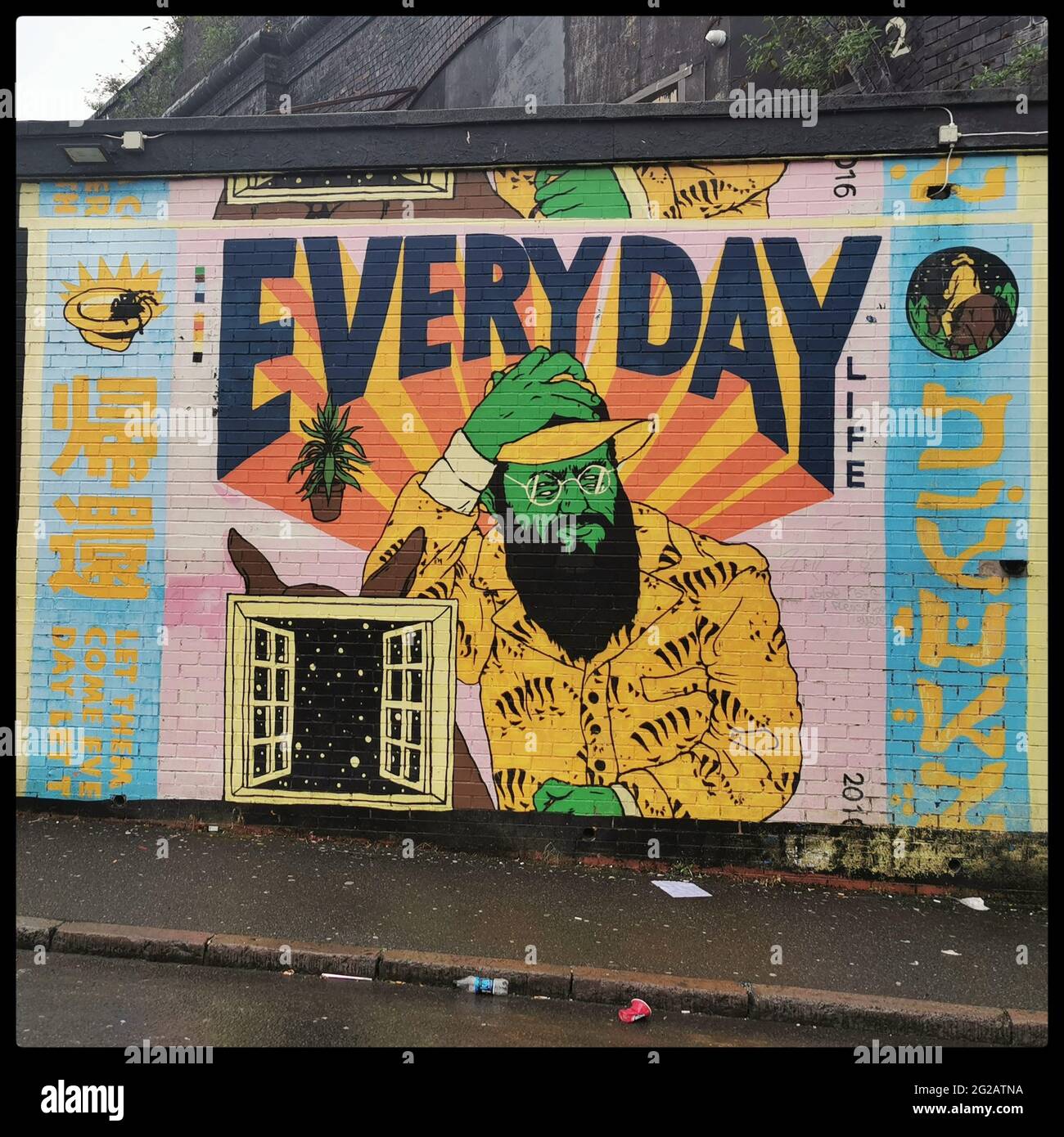 Birmingham Graffiti, the Urban art of Bimingham in the West Midlands