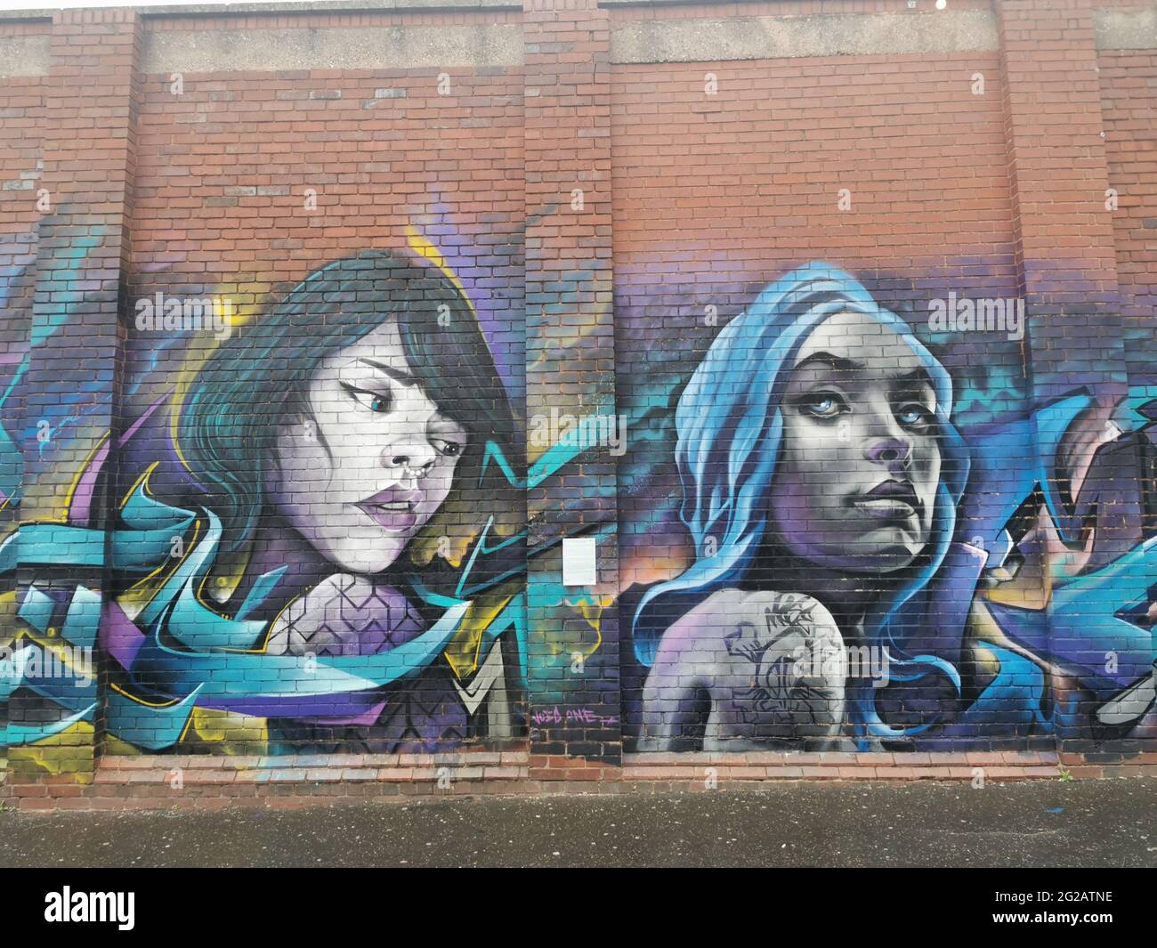 Birmingham Graffiti, the Urban art of Bimingham in the West Midlands