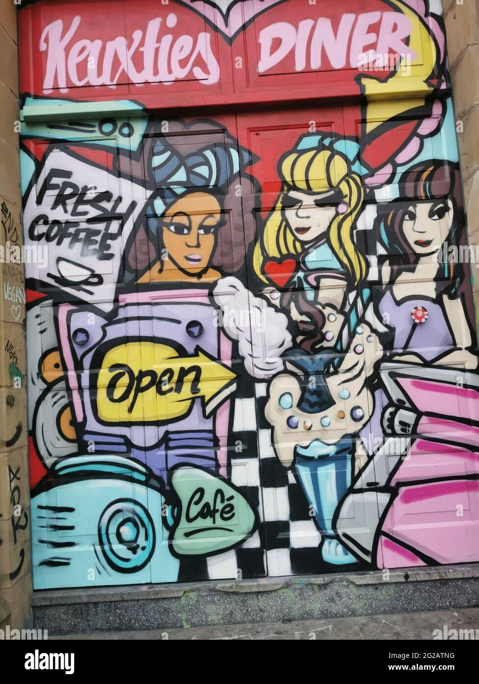 Birmingham Graffiti, the Urban art of Bimingham in the West Midlands