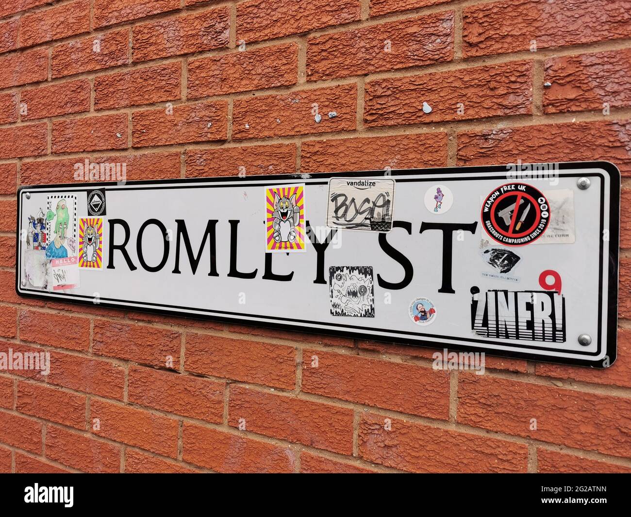 Birmingham Graffiti, the Urban art of Bimingham in the West Midlands