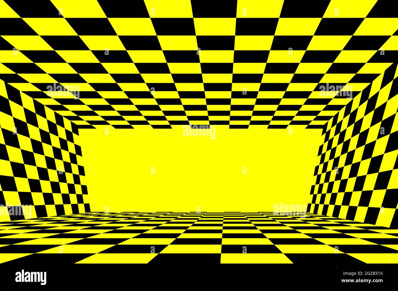 Abstract yellow and black checker background Stock Photo Alamy