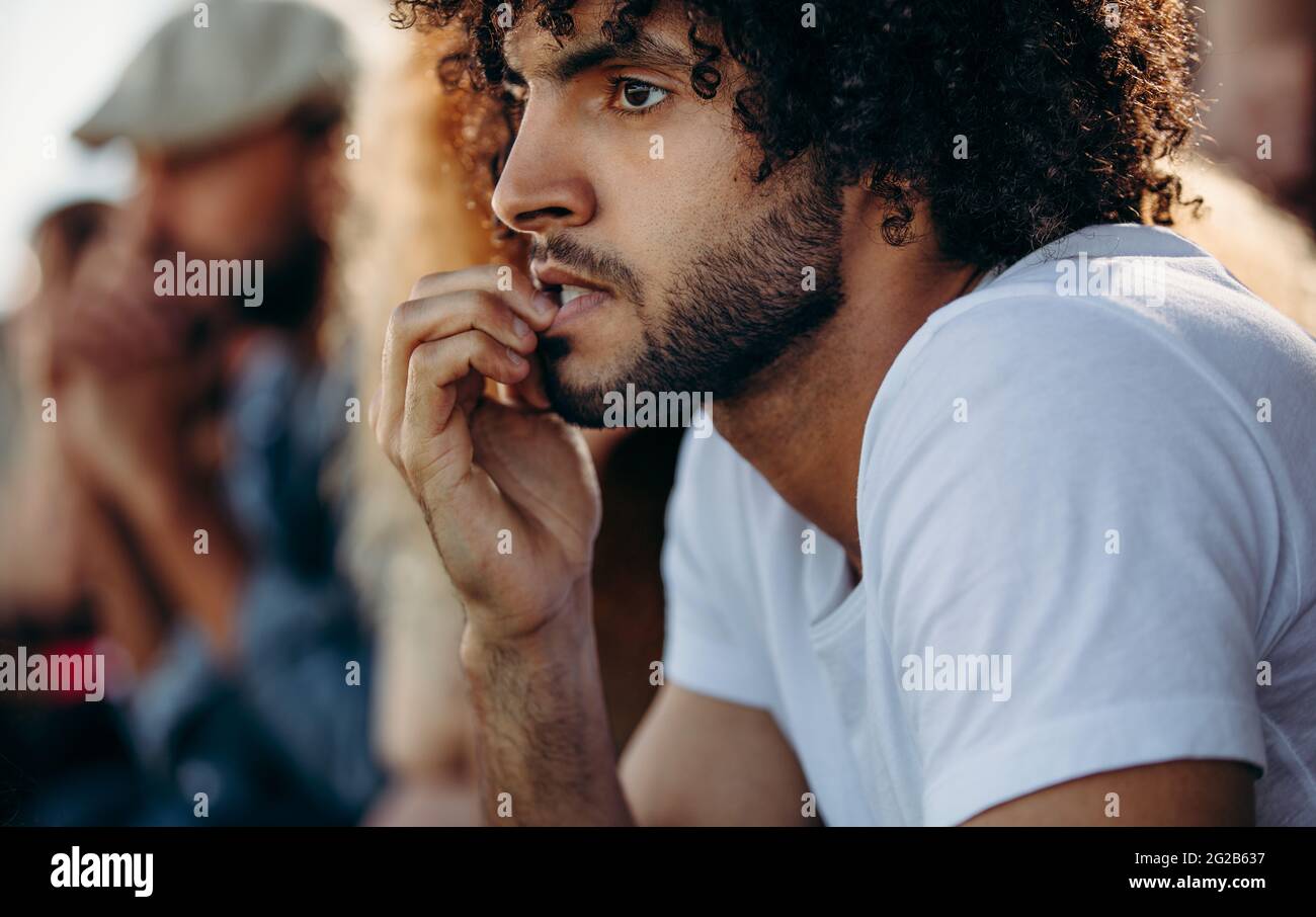 Biting nails football hi-res stock photography and images - Alamy Biting nails football hi-res stock photography and images - Alamy