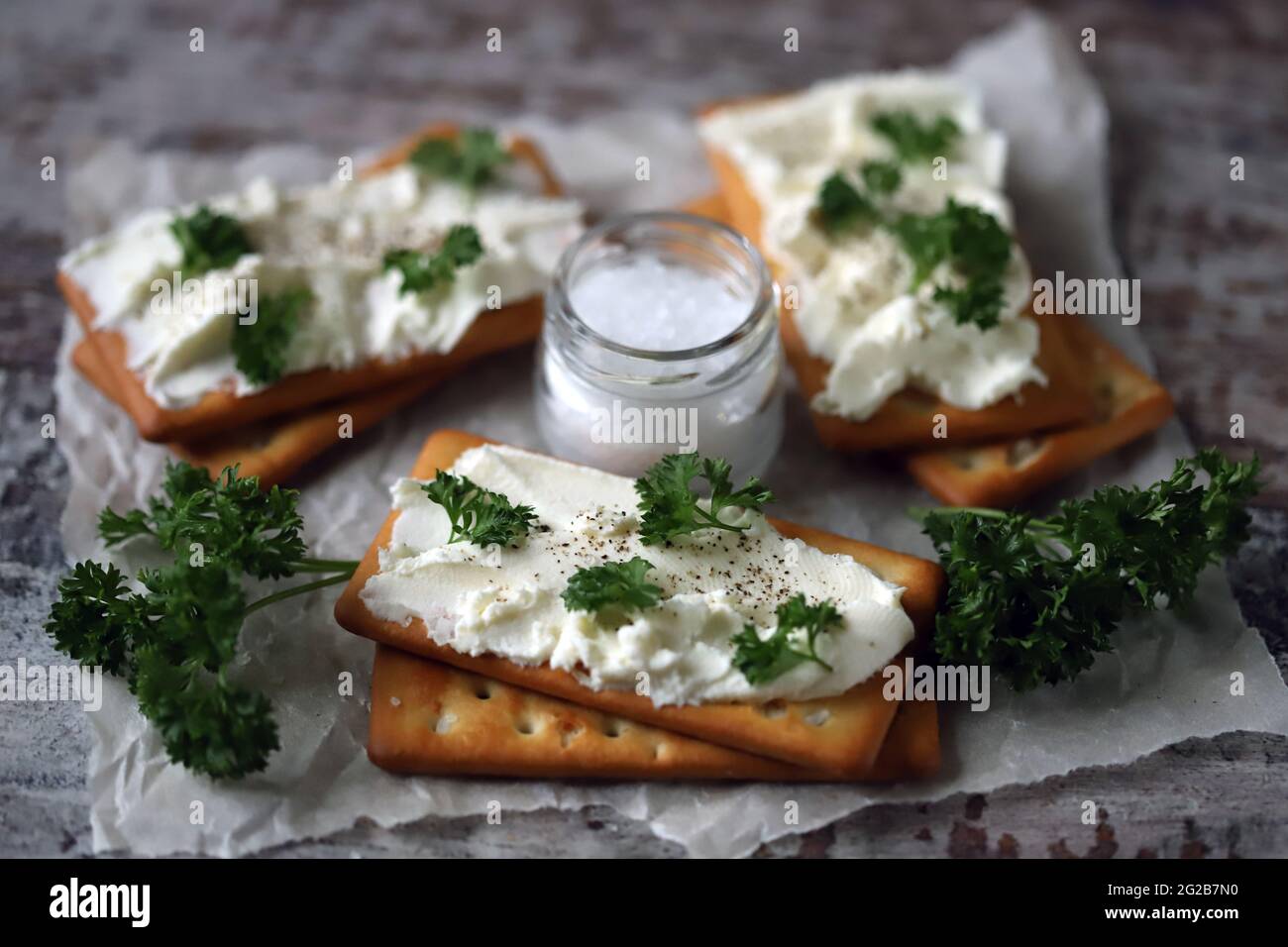 Philadelphia cheese crackers. Healthy snack. Keto diet. Keto snack