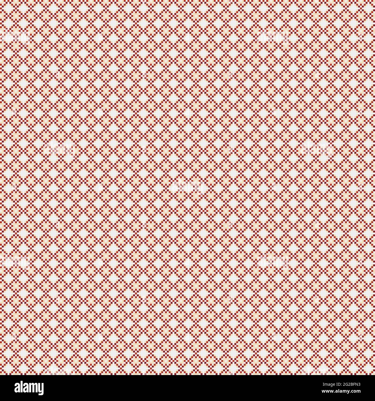 Abstract Cross-Pattern Dotted generative computational art illustration ...