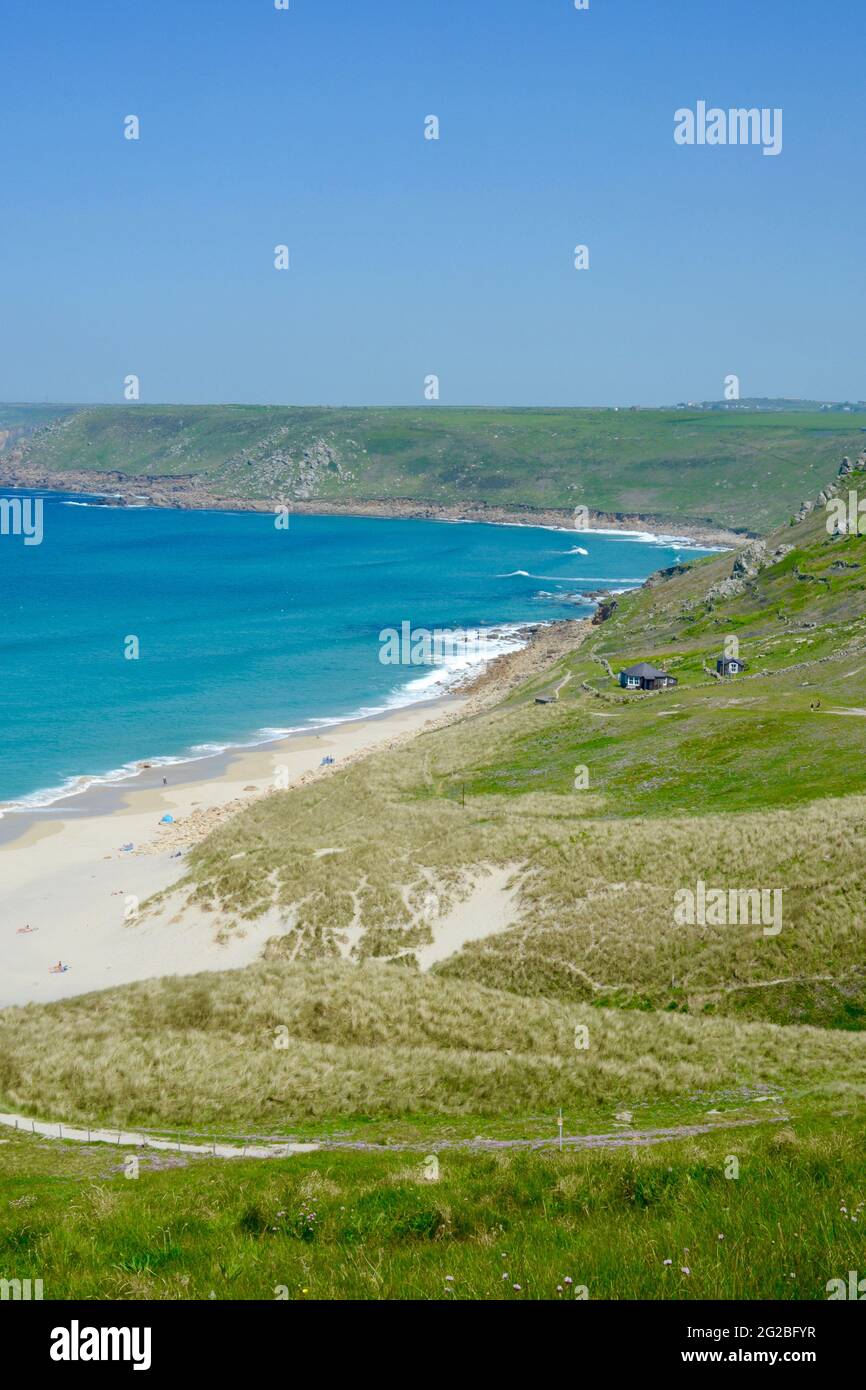 Sennen beach, Cornwall Stock Photo