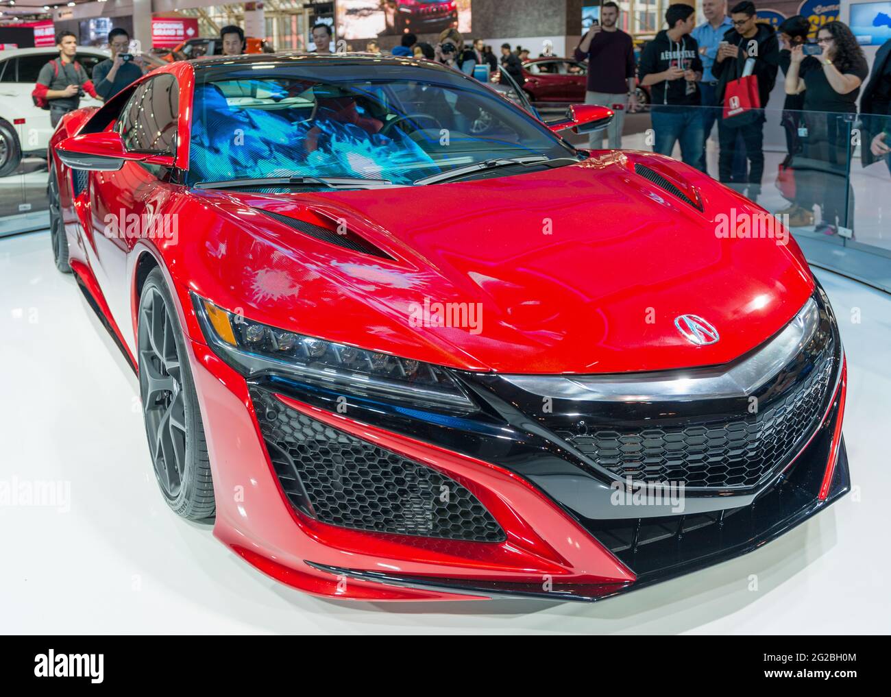 Acura NSX in the Canadian International AutoShow, CIAS for short, is