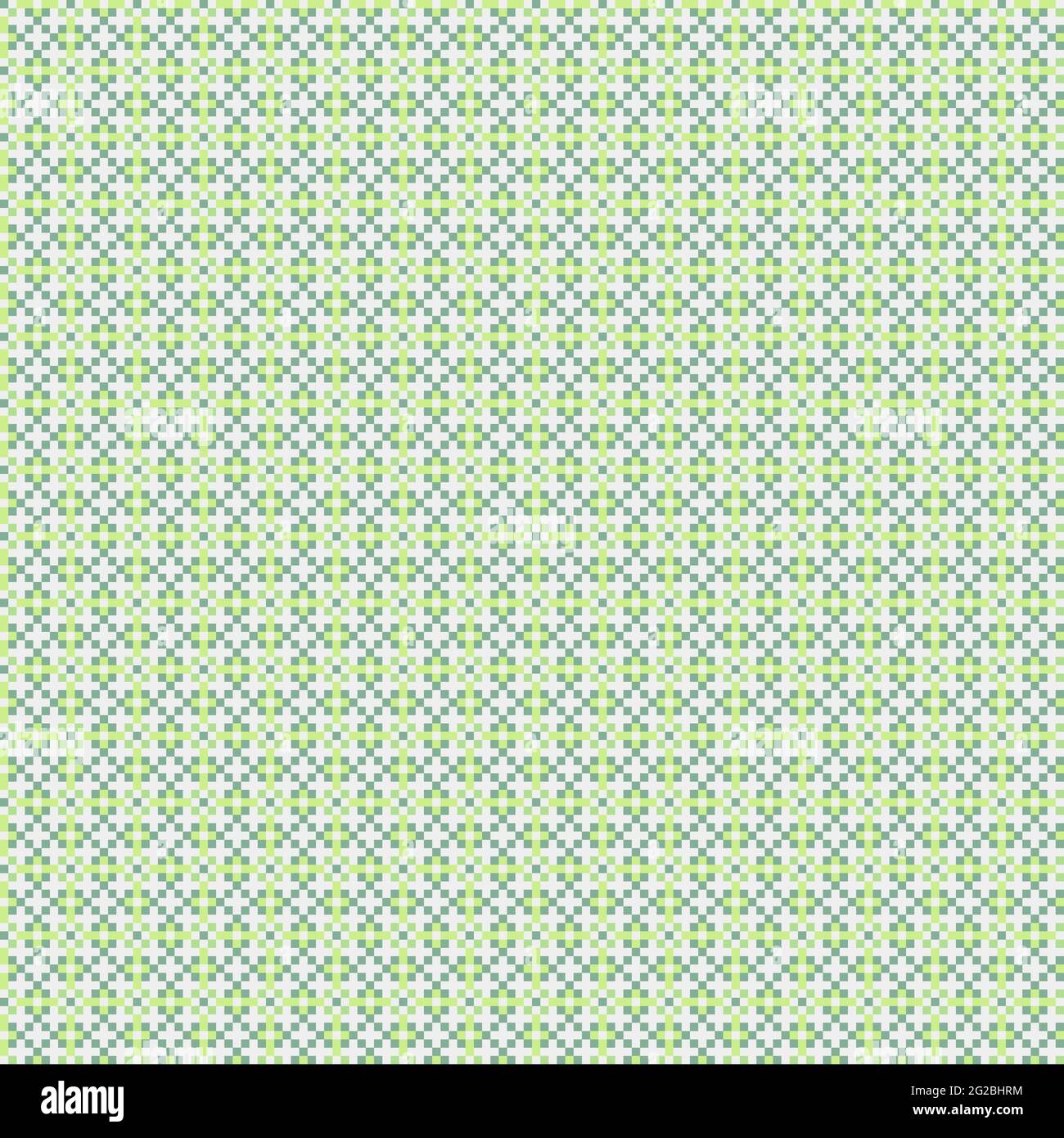 Abstract Cross-Pattern Dotted generative computational art illustration Stock Vector