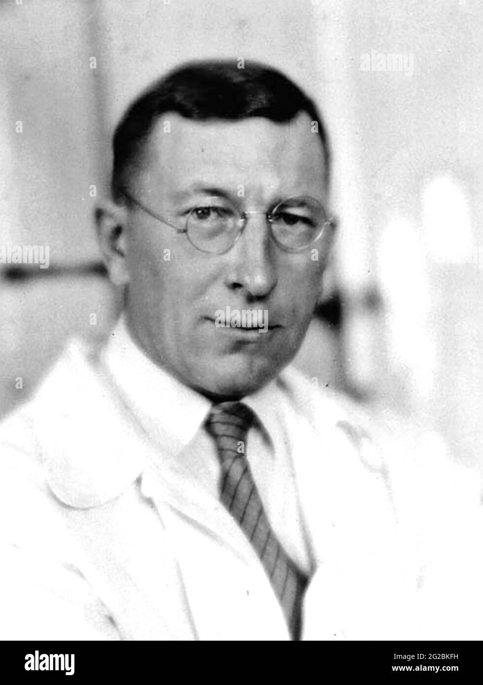 FREDERICK BANTING (1891-1941) Canadian medical scientist who discovered insulin Stock Photo