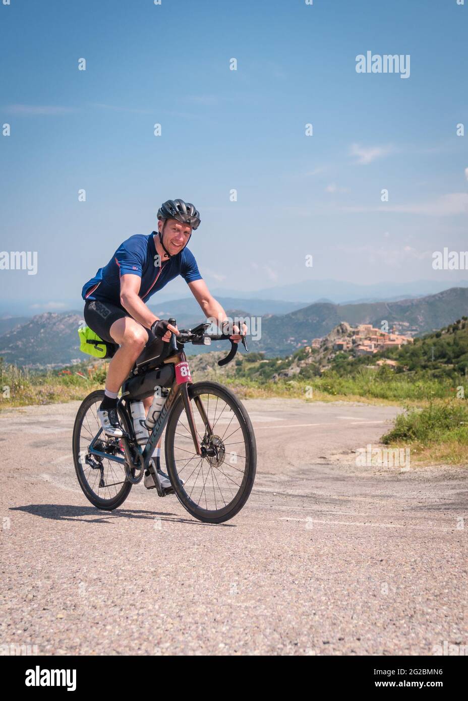 2021 BikingMan Corsica race after 780km 