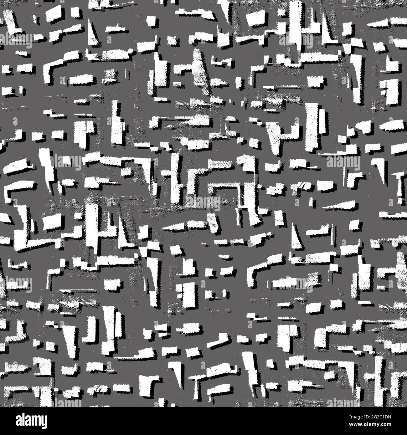 Seamless pattern with Abstract Texture in 3 colors Stock Photo - Alamy