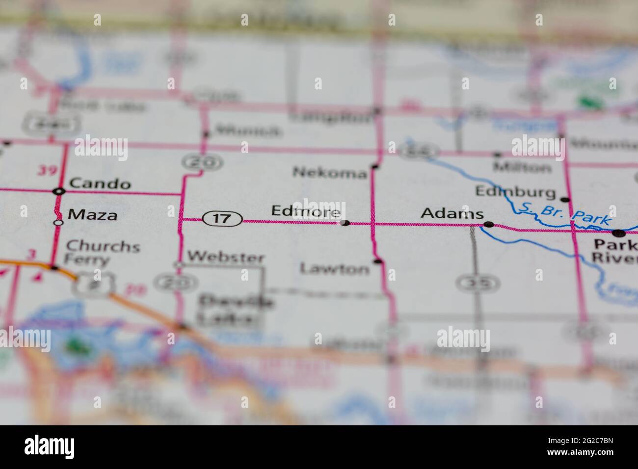 Map of edmore hires stock photography and images Alamy