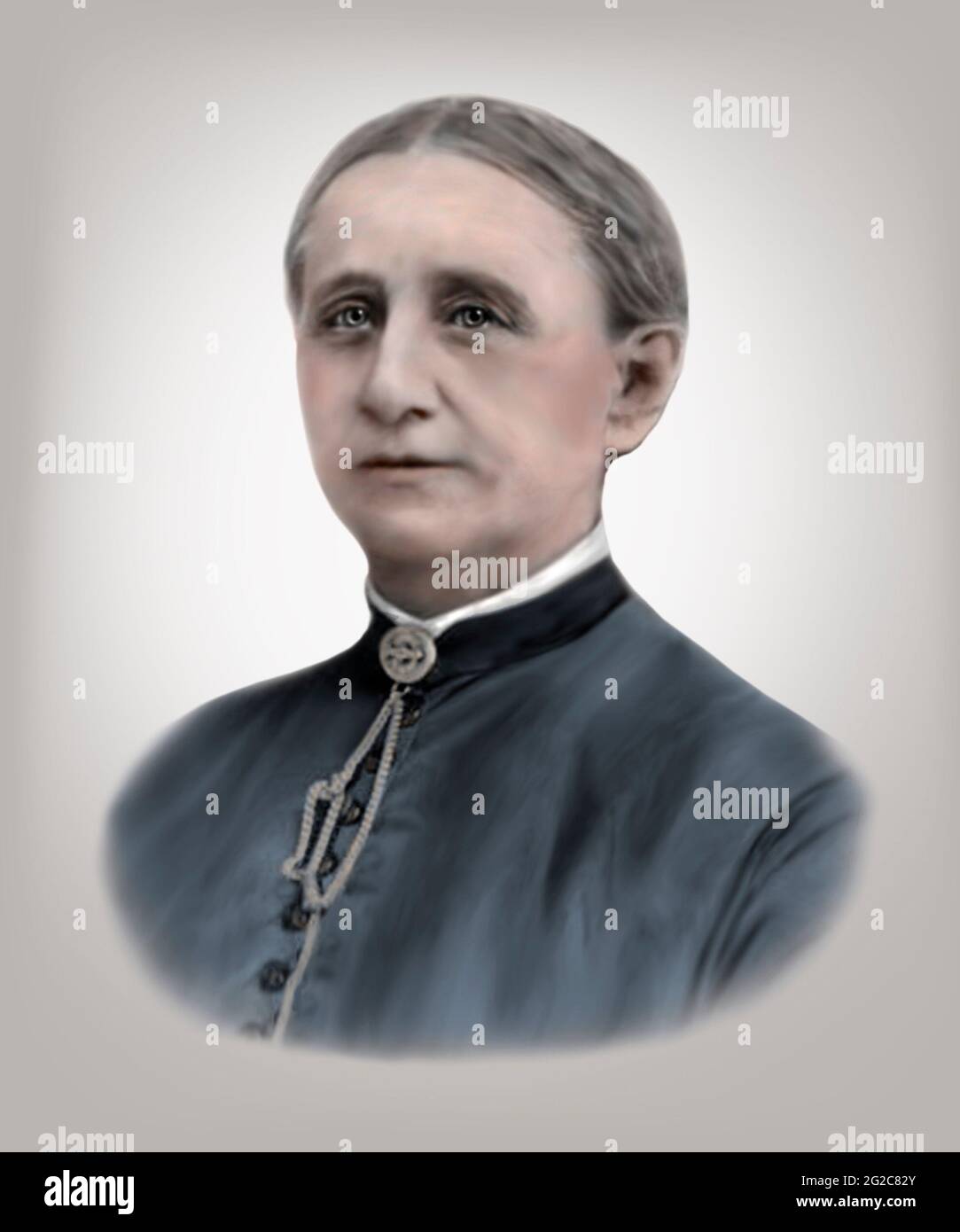 Antoinette Brown Blackwell 1825-1921 First Woman to be ordained as a US Mainstream Protestant Minister Stock Photo