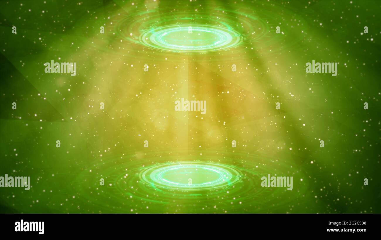 Multi Colored Modern Background Of Two Ui Circles Scientific Teleport Multi Colored Modern Background Of Two Ui Circles Scientific Teleport