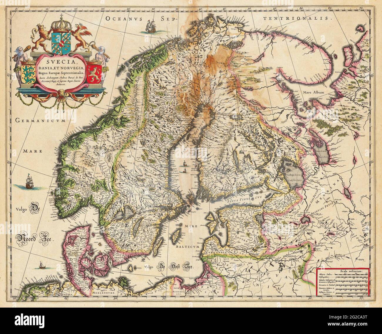 North Europe Map, Europe map, Map of Europe, Scandinavia Map, Map of Scandinavia, Scandinavia Print, Scandinavia Poster, Scandinavia Art, Europe Map Stock Photo