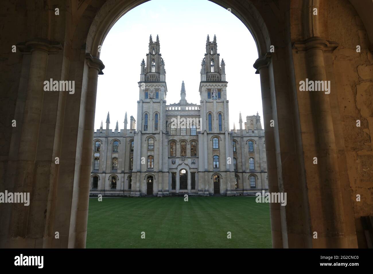 Oxford City Centre, Oxford University a day visiting Trinity Collage,Oxford Attractions. Stock Photo