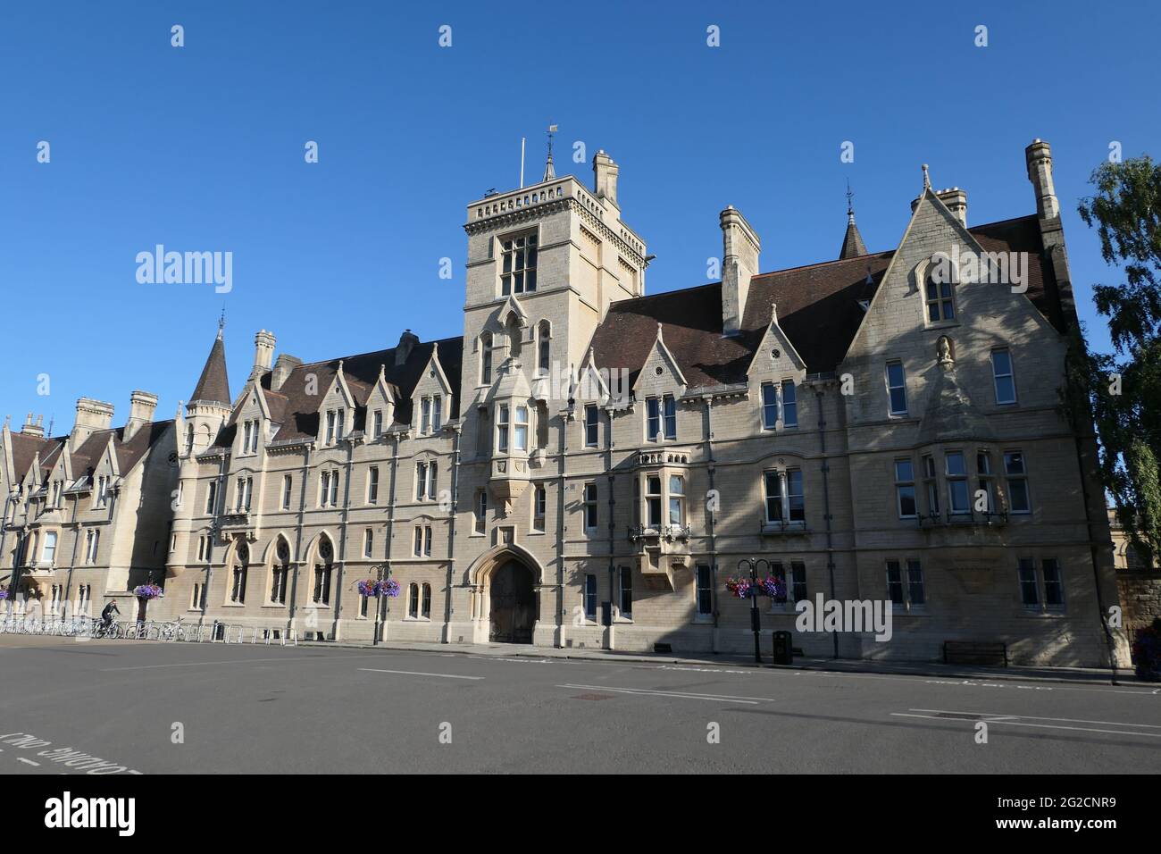 Oxford City Centre, Oxford University a day visiting Trinity Collage,Oxford Attractions. Stock Photo